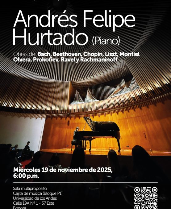 Recital de Andrés Felipe Hurtado (piano)