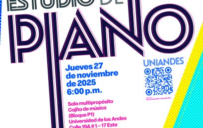 Concierto de la Tarde: Estudio de Piano Uniandes – Dirigido por Antonio Carbonell