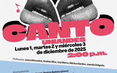 Recital del Estudio de Canto Uniandes en 2025-2