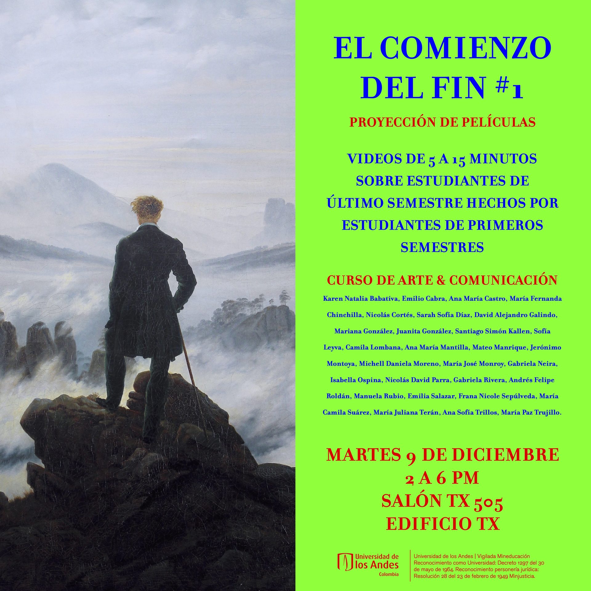 Proyección de películas | El comienzo del fin # 1