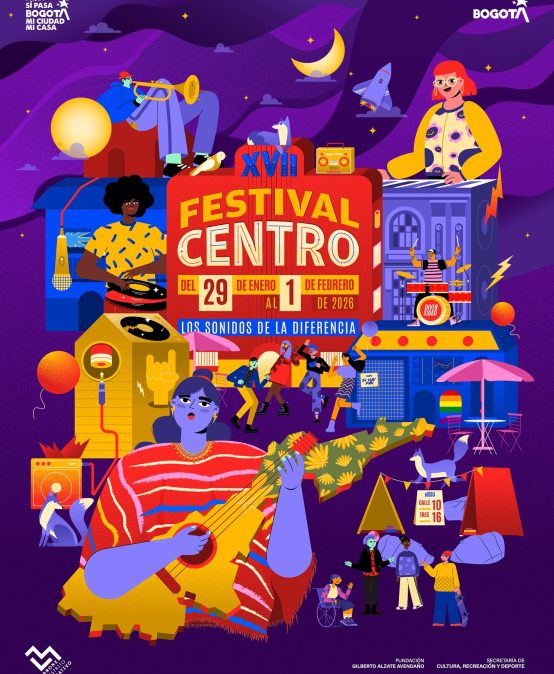 El Festival Centro 2026 es el evento que abre cada año la agenda musical de Bogotá y celebra la diversidad de sonidos que habitan la ciudad.