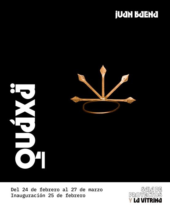 Q̱uáxä de Juan Baena, exposición abierta desde el 25 de febrero hasta el 27 de marzo de 2026 en la Sala de Proyectos