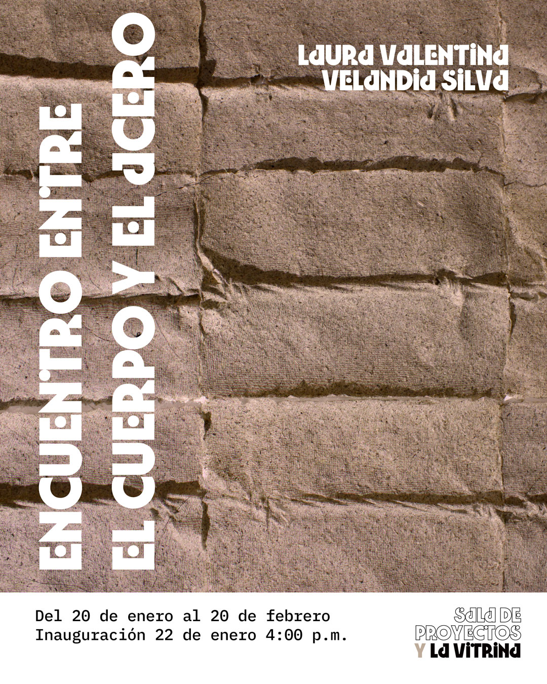 La exposición estará abierta desde el 20 de enero hasta el 20 de febrero de 2026 en La Vitrina de la Universidad de los Andes