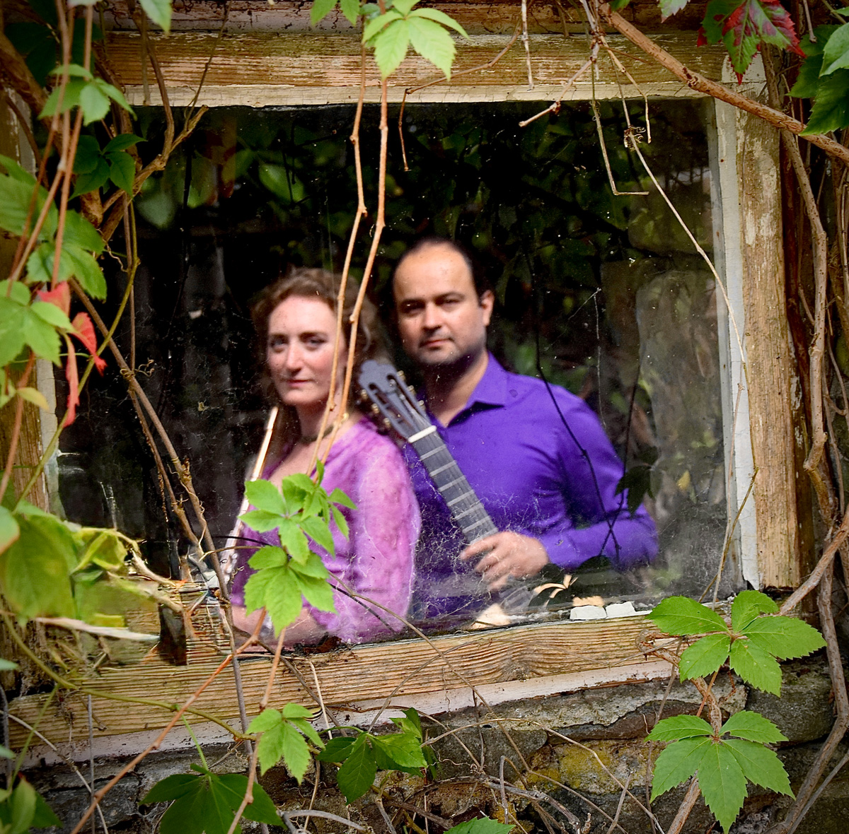 Concierto de la Tarde: Dúo Correa–Andrews, jueves 9 de abril de 2026 a las 6:00 p.m. en la Cajita de música de la Universidad de los Andes